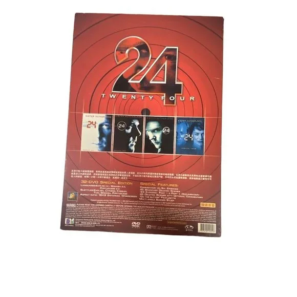 24 DVD twentyfour シーズン1〜6&リデンプション&未開封非売品 24-TWENTY FOUR- DVD